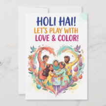 Holi Hai! Vamos Brincar com Amor e Cor