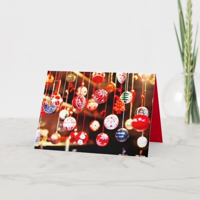 Cartão De Festividades Holiday Card Merry Christmas (Frente)