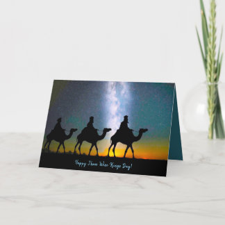 Cartão De Festividades Holiday Card Three Wise Men Epiphany