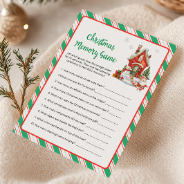 Cartão De Festividades Holiday Christmas Party Memory Game