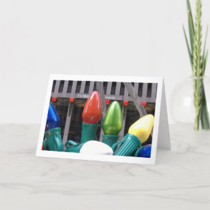 Cartão De Festividades Holiday Lights Card 1