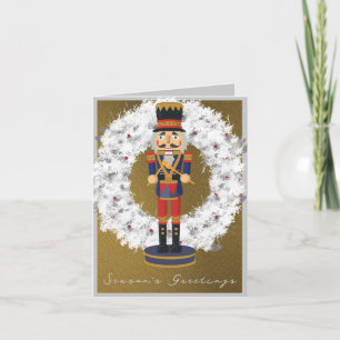 Cartão De Festividades Holiday Nutcracker