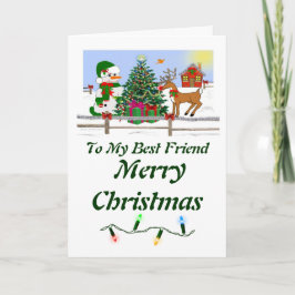 Cartão De Festividades Holiday Snowmen