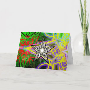 Cartão De Festividades Holiday Stars Card
