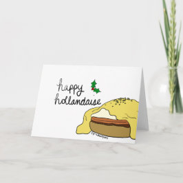 Cartão De Festividades Hollandaise feliz!
