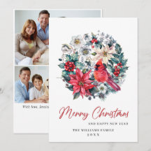 Holly Berry Cardinal Natal 3 FOTO Saudação