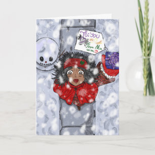 Cartão De Festividades Holly Jolly Xmas