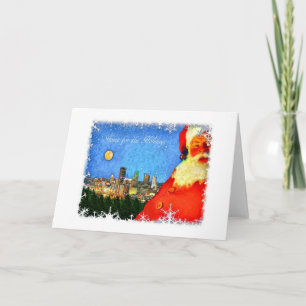 Cartão De Festividades "Home for the Holidays in Pittsburgh" Card