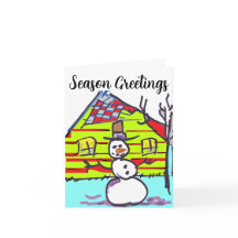 Homem de Neve Lá Fora