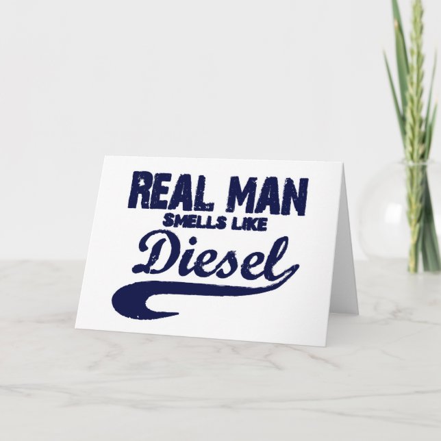 Cartão De Festividades Homem real (Frente)