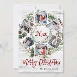 Cartão De Festividades Homenagem a Holly Berry Birry, Latido 6 FOTO