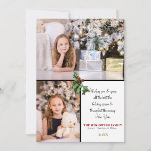 Cartão De Festividades Homens Sábios De Natal Ainda O Procuram Duas Fotog