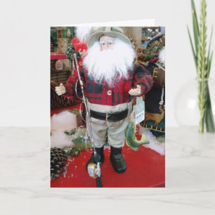 CARTÃO DE FESTIVIDADES HOOK UP AND REEL IN A GREAT CHRISTMAS