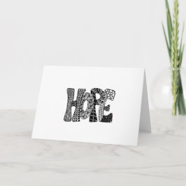 Cartão De Festividades Hope Holiday Card