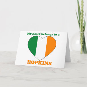 Cartão De Festividades Hopkins