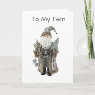 CARTÃO DE FESTIVIDADES HORA DE CRIAR NOVAS MEMÓRIAS **TWIN** NATAL