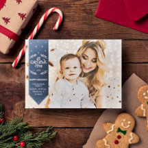 Hora de Natal: Indígo Azul Feliz Feriados