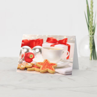 Cartão De Festividades Hora de uma pausa de chá