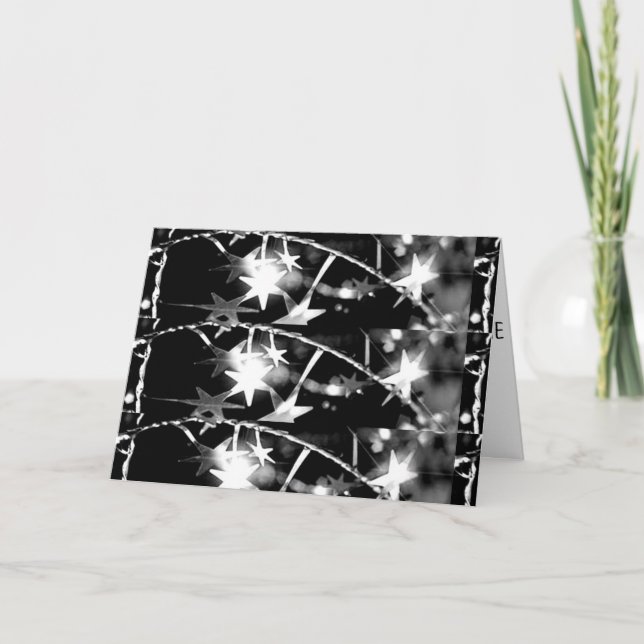 CARTÃO DE FESTIVIDADES HORA DO ANO PARA "PENSAR EM TI" NATAL (Frente)