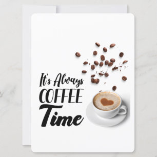 CARTÃO DE FESTIVIDADES HORA DO CAFÉ