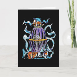 Cartão De Festividades Hounds & Arcos - Placa Simples