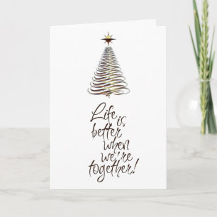 CARTÃO DE FESTIVIDADES HOW COULD IT BE CHRISTMAS WITHOUT "YOU"