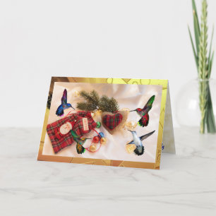 Cartão De Festividades Hummers de Natal