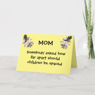 CARTÃO DE FESTIVIDADES HUMOR DO DIA DAS MÃES