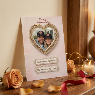 Cartão De Festividades Husband Valentine’s Day – My Person My Love