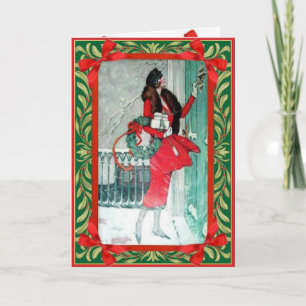 Cartão De Festividades I Bring You Christmas Tidings
