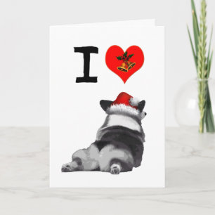 Cartão De Festividades I Love Corgis