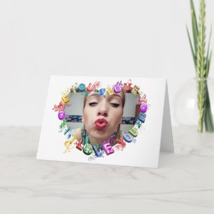Cartão De Festividades I Love You custom Greeting Cards