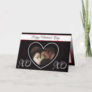 Cartão De Festividades I Love You Happy Valentine's Day Personalized Card