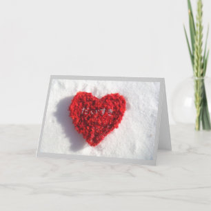 Cartão De Festividades I Love You in Japanese Valentine's Day Card