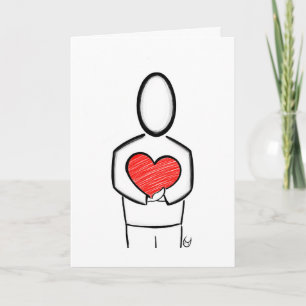 Cartão De Festividades I send you only love