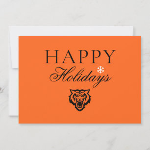Cartão De Festividades Idaho State University Bengals Design de Espírito