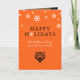 Cartão De Festividades Idaho State University Bengals Design de Espírito