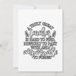 Cartão De Festividades Ideias do Dia de Apreciação do Professor