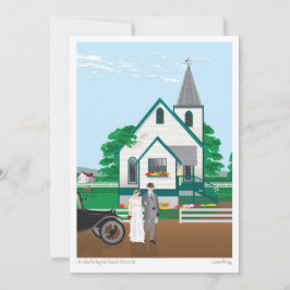 Cartão De Festividades Igreja de João rua - Victoria BC