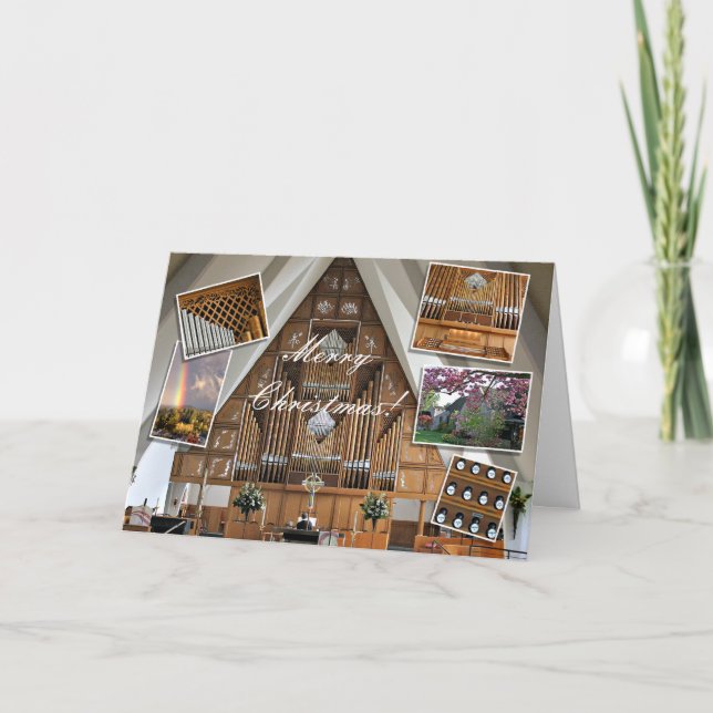 Cartão De Festividades Igreja de Stephen da rua, Seattle (Frente)