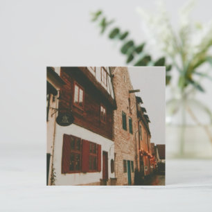 Cartão De Festividades Ilha de Gotland - cidade da Unesco de Visby - Suéc