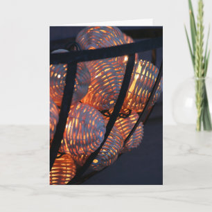 Cartão De Festividades Iluminação