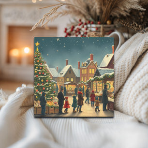 Cartão De Festividades Ilustração de natais vintages