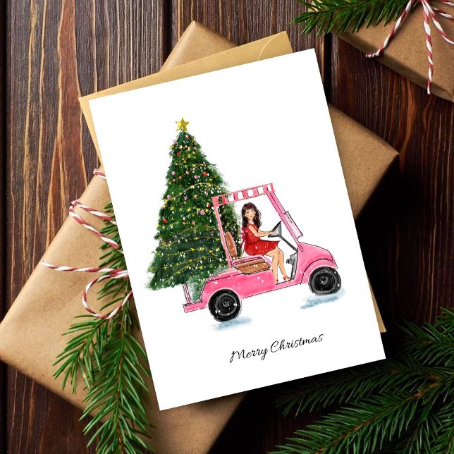 Cartão De Festividades Ilustração de Natal (Criador carregado)