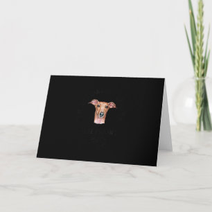 Cartão De Festividades Im Not Single I Have My GREYHOUND Valentines Day T