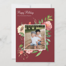 Imagem Floral Botânica de Aquarela Elegante