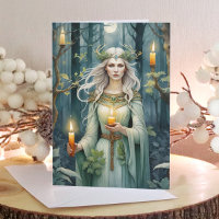 Imbolc Deusa Candlemas Floresta Celta Wiccan