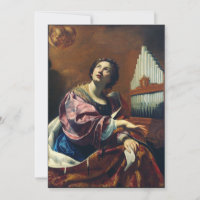 Impressão de Arte "Concerto Celestial" Saint Cecil