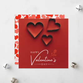 Cartão De Festividades Impressões do Dia de Namorados Livre para Todos