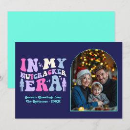 Cartão De Festividades Indigo Disco In My Nutcracker Era Christmas Photo